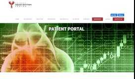 
							         Patient Portal - Arizona Heart Rhythm Center								  
							    