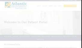 
							         Patient Portal | Atlantic Orthopaedics								  
							    