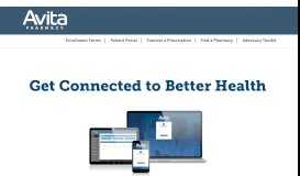 
							         Patient Portal - Avita Pharmacy								  
							    