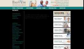 
							         Patient Portal - Bayview Physicians Group								  
							    