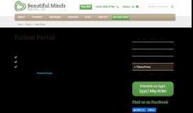
							         Patient Portal - Beautiful Minds Medical								  
							    