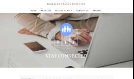 
							         Patient Portal - Berkeley Family Practice, LLC								  
							    
