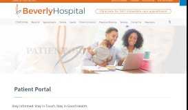 
							         Patient Portal | Beverly Community Hospital								  
							    