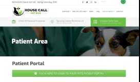 
							         Patient Portal & Bill Pay - House Call Vet RVA - Richmond, VA								  
							    