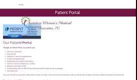 
							         Patient-portal--bill-pay | NY | Audubon Women's Medical Associates, PC								  
							    