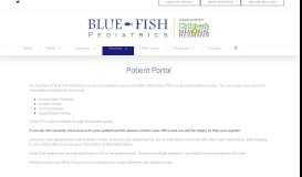
							         Patient Portal – Blue Fish Pediatrics – Texas								  
							    