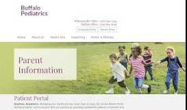 
							         Patient Portal - Buffalo Pediatric Associates, LLP								  
							    