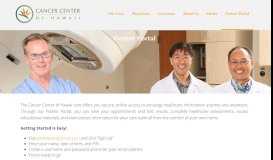 
							         Patient Portal - Cancer Center of Hawaii								  
							    