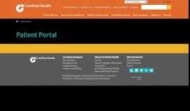 
							         Patient Portal - CarePoint Health								  
							    