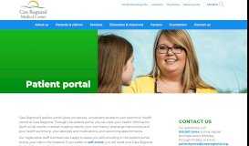 
							         Patient portal | Cass Regional Medical Center								  
							    
