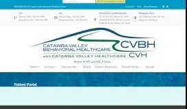 
							         Patient Portal – Catawba Valley Behavioral Healthcare								  
							    