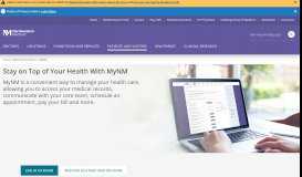 
							         Patient Portal - Centegra Health System								  
							    