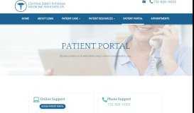 
							         Patient Portal - Central Jersey Internal Medicine Associates								  
							    