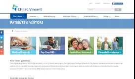 
							         Patient Portal - CHI St. Vincent								  
							    
