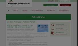 
							         Patient Portal | Child Doctors near Gates NY | Pediatrician								  
							    