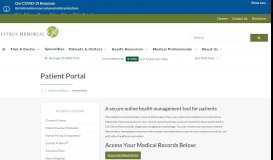 
							         Patient Portal | Citrus Memorial Hospital | Inverness, FL								  
							    