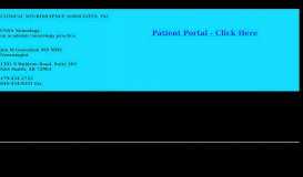 
							         Patient Portal - Clinical Neuroscience Associates								  
							    