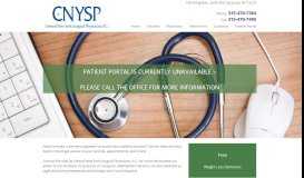 
							         Patient Portal - CNY Surgical Physicians								  
							    