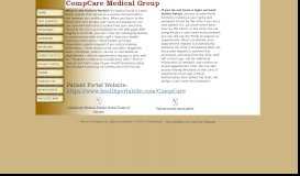 
							         Patient Portal - CompCare Medical Group								  
							    