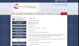 
							         Patient Portal - Complete Cardiology, Atlanta Cardiologist Steven ...								  
							    