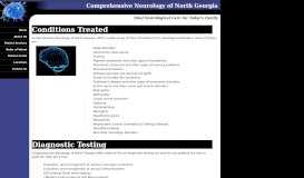 
							         Patient Portal - Comprehensive Neurology of North Georgia								  
							    
