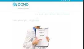 
							         Patient Portal - Dayton Center for Neurological Disorders								  
							    