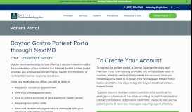 
							         Patient Portal | Dayton Gastroenterology, Inc. | Beavercreek Ohio								  
							    