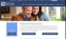 
							         Patient Portal | Decatur County Memorial Hospital								  
							    