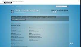
							         Patient Portal Details - Valley Healthcare System Valley Healthcare ...								  
							    