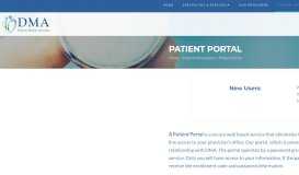 
							         Patient Portal « Dickson Medical Associates								  
							    