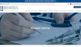 
							         Patient Portal - Digestive Specialists								  
							    