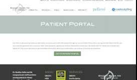 
							         Patient Portal - Dr. Axline								  
							    