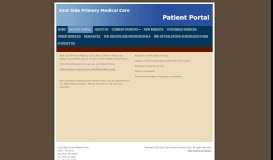
							         Patient Portal - East Side Primary Medical Care								  
							    