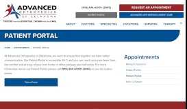 
							         Patient Portal | Eastern Oklahoma Orthopedic Center								  
							    