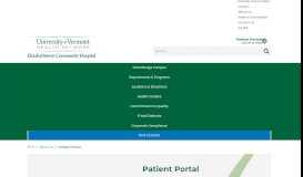 
							         Patient Portal - Elizabethtown Community Hospital								  
							    