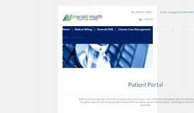 
							         Patient Portal - Emerald Health LLC								  
							    