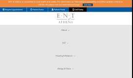 
							         Patient Portal | ENT of Athens								  
							    