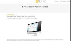 
							         Patient Portal - EPIC ~ Exclusive Physicians | Integrated ...								  
							    
