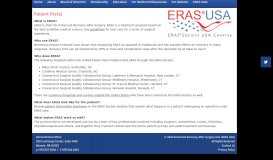 
							         Patient Portal - ERAS USA								  
							    
