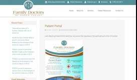 
							         Patient Portal - Family Doctors of Green Valley								  
							    