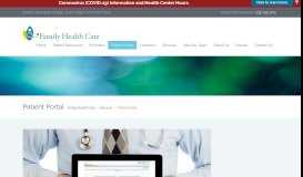 
							         Patient Portal | Family Health Care								  
							    