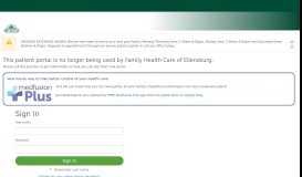 
							         Patient Portal - Family Health Care of Ellensburg - Medfusion								  
							    