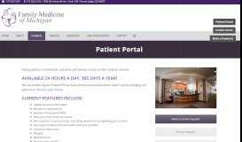 
							         Patient Portal – Family Medicine of Michigan								  
							    