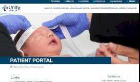 
							         Patient Portal | Family Practice Associates - Unity Health								  
							    