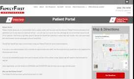 
							         Patient Portal - FamilyFirst HealthCare								  
							    