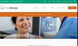 
							         Patient Portal FAQs | Ortho Illinois								  
							    
