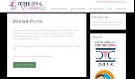 
							         Patient Portal - Fertility & Wellness NOLA								  
							    