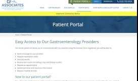 
							         Patient Portal for GI Associates of Northern NY near Glens Falls								  
							    