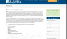 
							         Patient Portal for Patients in Chronic Pain | Colorado Pain								  
							    