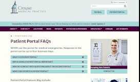 
							         Patient Portal Frequently Asked Questions ... - Crouse Medical Practice								  
							    